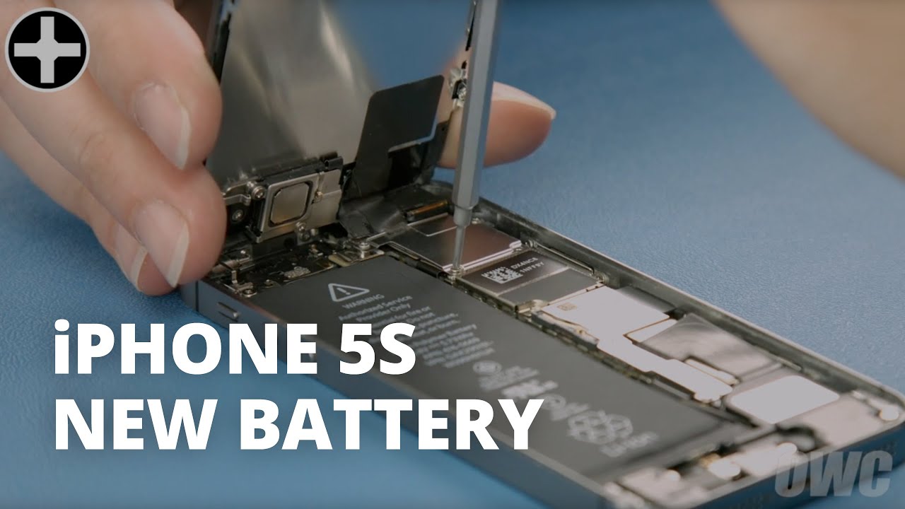 faglært Installere Mose How to Replace the Battery in an iPhone 5S - YouTube