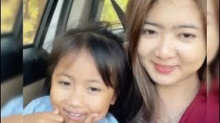 Ochi alvira saat sedang liburan 