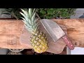 How to cut pineapple in a most easy way