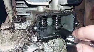 HOW TO FIX The Valve Clearance On A 4 Cycle Flat Head Engine