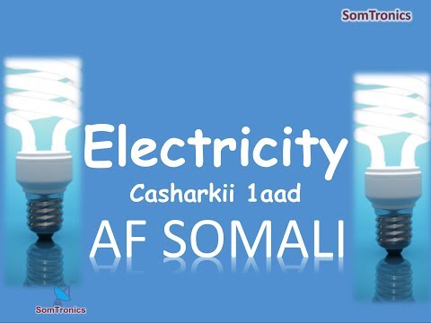 Electricity - Korontada - Casharkii 1aad -   Af Somali #SomTronics