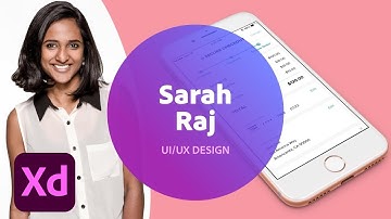 Live UI/UX Design with Sarah Raj - 1 of 3 | Adobe Creative Cloud