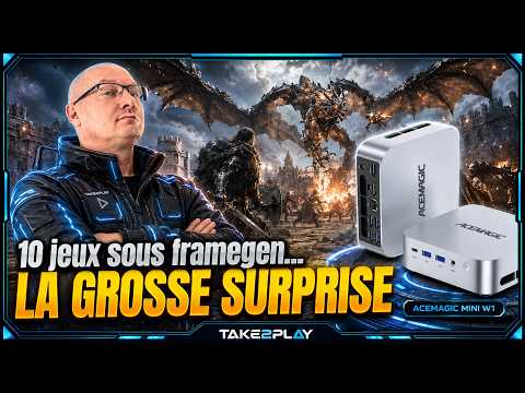 Ce mini PC m’a piégé…10 jeux avec Framegen et GROSSE CLAQUE !