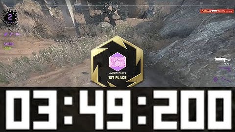 [3:49.200] Fast CS:GO Danger Zone Win on dz_sirocco (w/ Carter) (former WR)