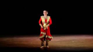 Nathalie Masson Kathak at Satyajit Ray Auditorium (Ashtamangal taal, Lagi Lagan, Teental)