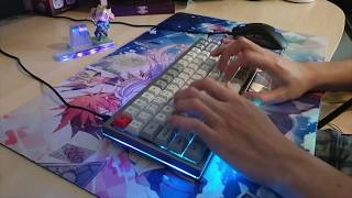 KBD75 unboxing and typetest /w Gateron Silent Browns (unlubed)