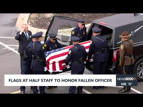 Flags at half-staff