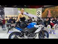 Suzuki Line-Up at Motor Show 🔥 You WON’T Believe What Happened at the Stand 😱🏍️
