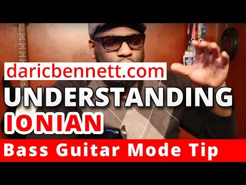 understanding-ionian-|-bass-guitar-mode-tip-~-daric-bennett's-bass-lessons