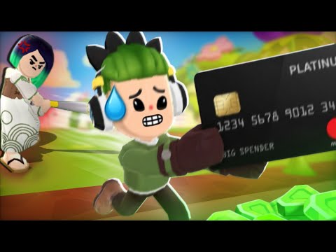 I Stole My Sister's Credit Card for Shopping...😂😭#pkxd