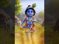When Little Krishna Walks Into Your Heart 💛 #Shorts #Krishna
