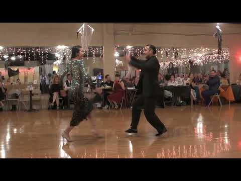 Yesica Esquivel and Ariel Leguizamon at Milonga Sonata 3/4
