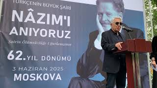 Nazım Hikmet Moskovada Anıldı