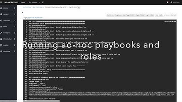 Red Hat Satellite 6.4 - Ansible + Insights integration
