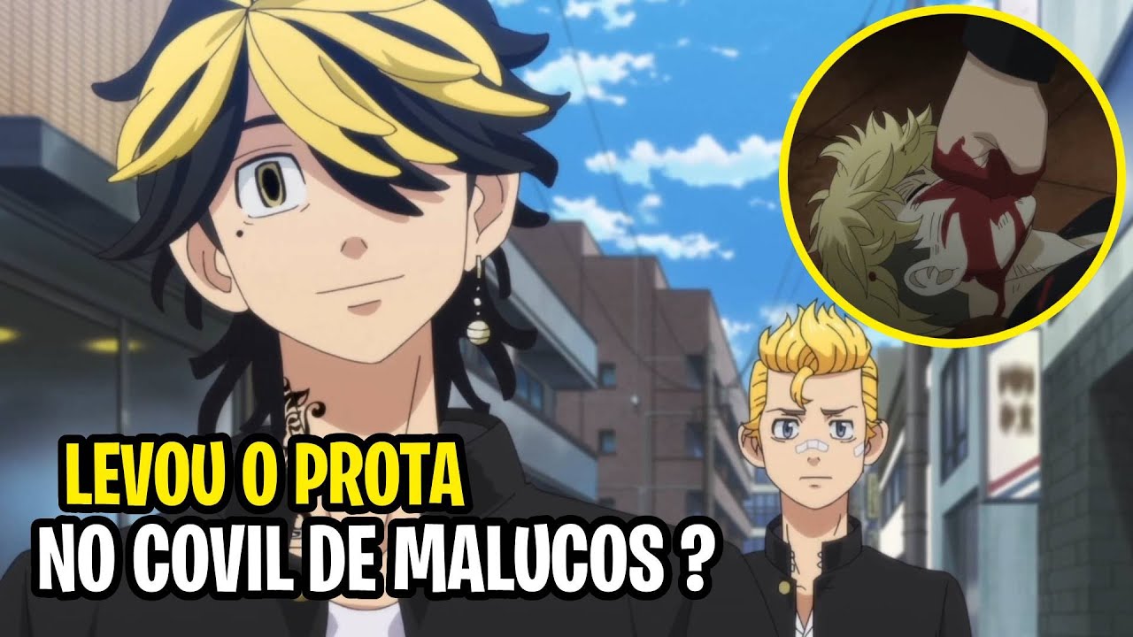O TAKEMICHI SÓ VAI NA GANGUE DOS OUTROS PRA APANHAR? 😂 | React Tokyo Revengers