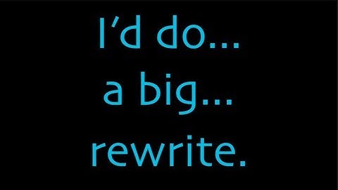 Big Rewrite (American Pie parody)