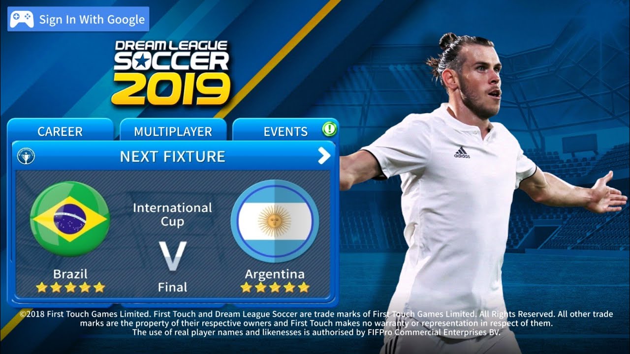 Dream League Soccer 2019 Official Gameplay????⚽????Brazil ...