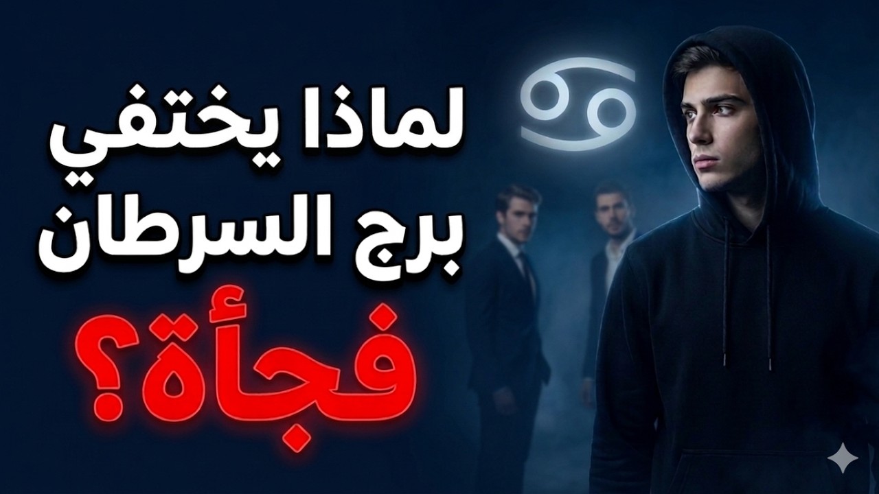 لماذا يختفي برج السرطان فجأة؟ أسرار الانسحاب الصامت!