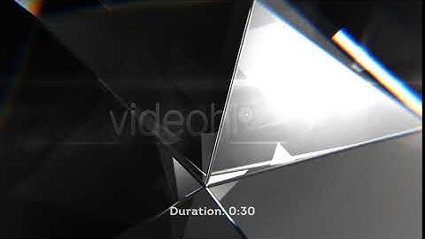 Diamond Background With Refractions - motion graphics video
