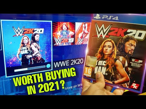 WWE 2K20 Unboxing and Gameplay Review in 2021!