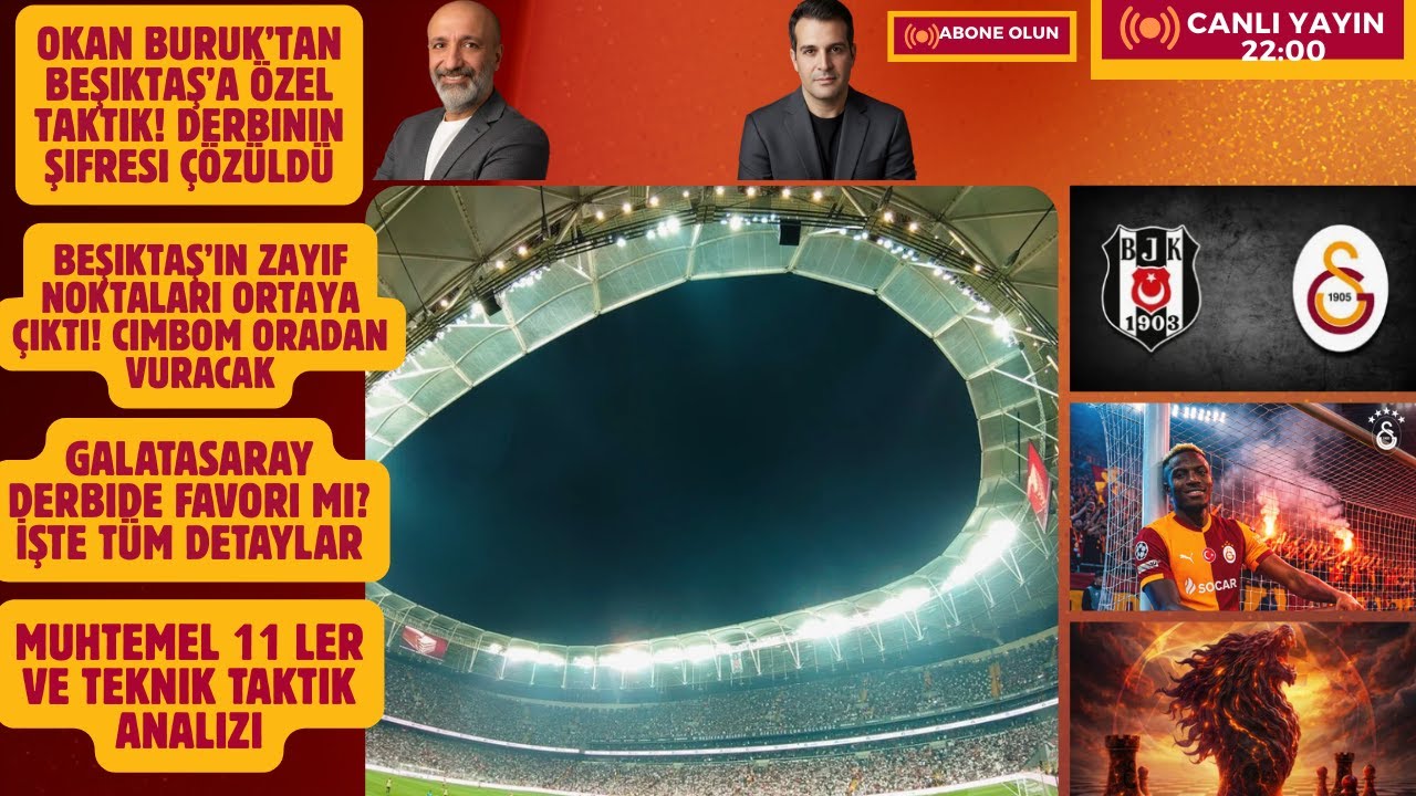 BEŞİKTAŞ MAÇINDA ARTILAR EKSİLER NELER | GALATASARAY'IN MUHTEMEL 11'İ | CİMBOM BİR ADIM ÖNDE