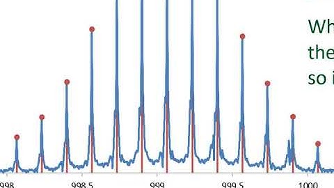 MS Lecture 3a: centroiding, thresholds and charge states