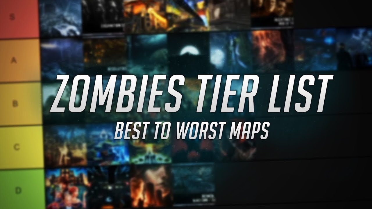 Ranking Every Call Of Duty Zombies Map! Call Of Duty Tier List!