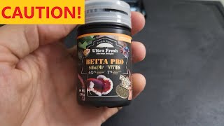 Here's What Nobody Tells You About The Ultra Fresh Betta Fish Food