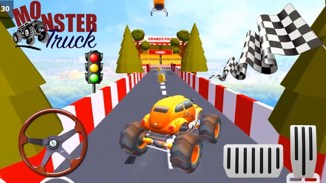 Acrobacias carros 3D grátis - Extreme City GT Racing - Jogo Carros