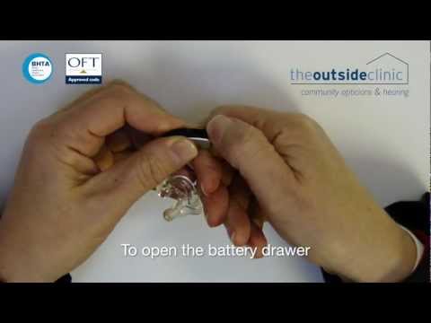 Maintaining a Phonak BTE (Behind The Ear) Hearing Device