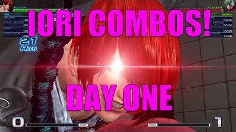 The King Of Fighters XIV DEMO - Iori Combos Day 1