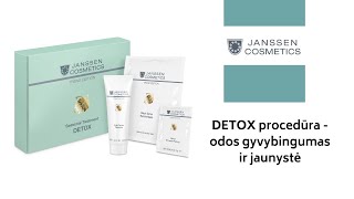 Janssen Cosmetics Seasonal Treatment Detox - Detoksikuojančios Kosmetologinės Procedūros Protokolas