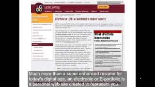 Introduction to ePortfolio
