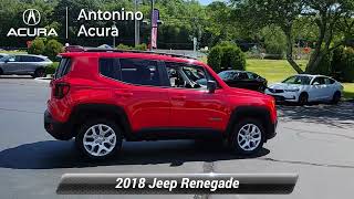 Used 2018 Jeep Renegade Sport, Groton, Ct 28426