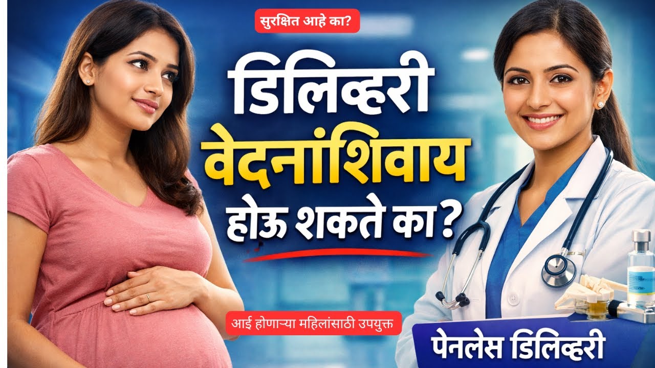 पेनलेस डिलिव्हरी म्हणजे काय? Is it Safe? | Epidural Anaesthesia for labour 