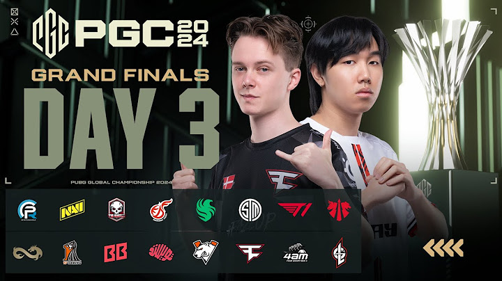🔴LIVE สด ลุ้นแชมป์โลก!  ศึก PGC 2024 รอบ Grand Finals วันที่ 3