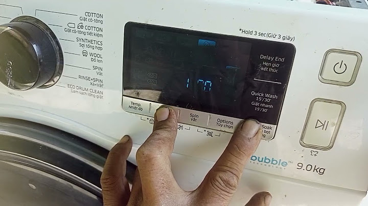 Bảng mã lỗi máy giặt samsung cửa ngang inverter năm 2024