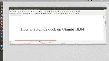 How to AutoHide the dock