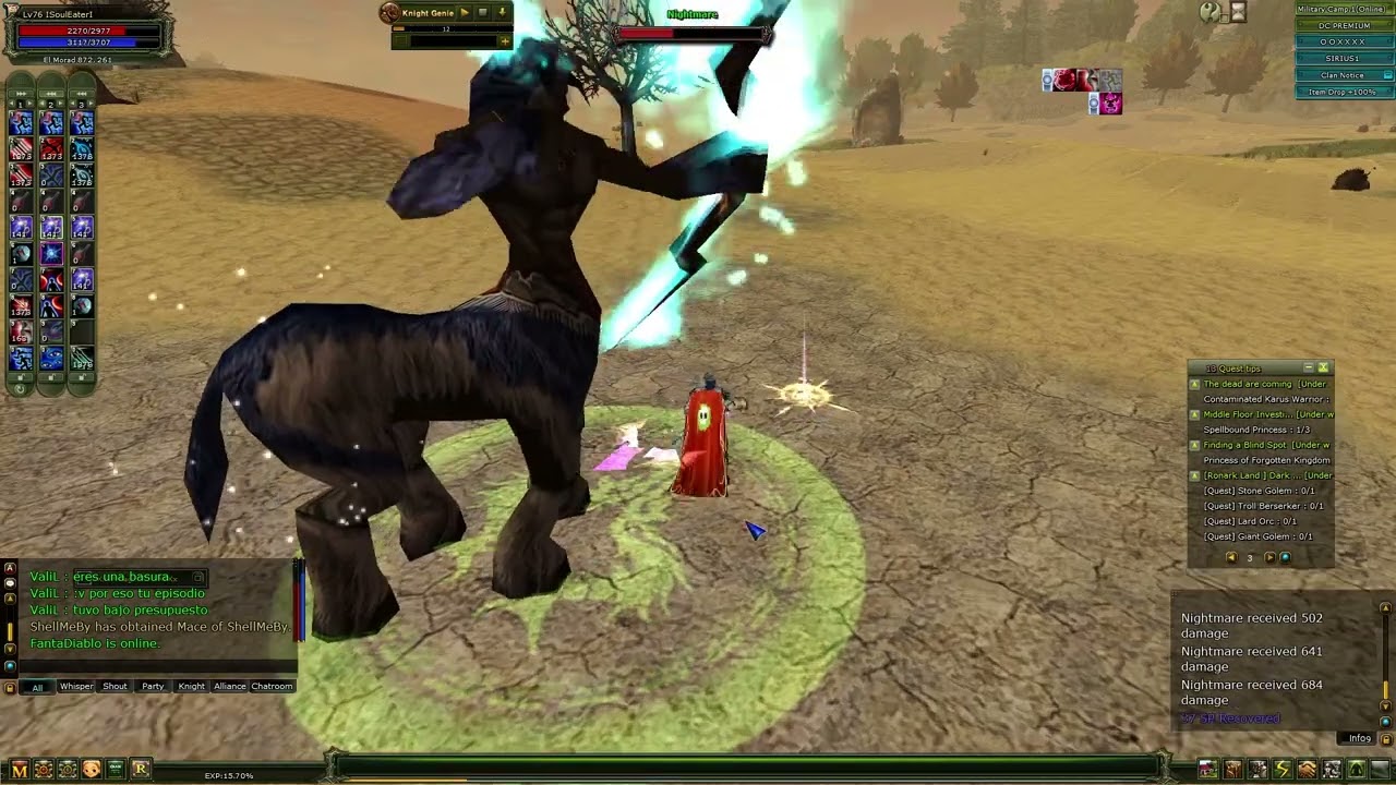 Review de Farm Nightmare de Eslant con Rogue Archer- Knight Online