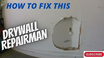 How to patch large hole in wall drywall repair patching process step by step like a drywall pro