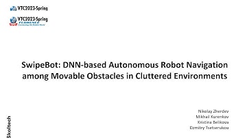 SwipeBot: DNN-based Autonomous Robot Navigation among Movable Obstacles in Cluttered Environments