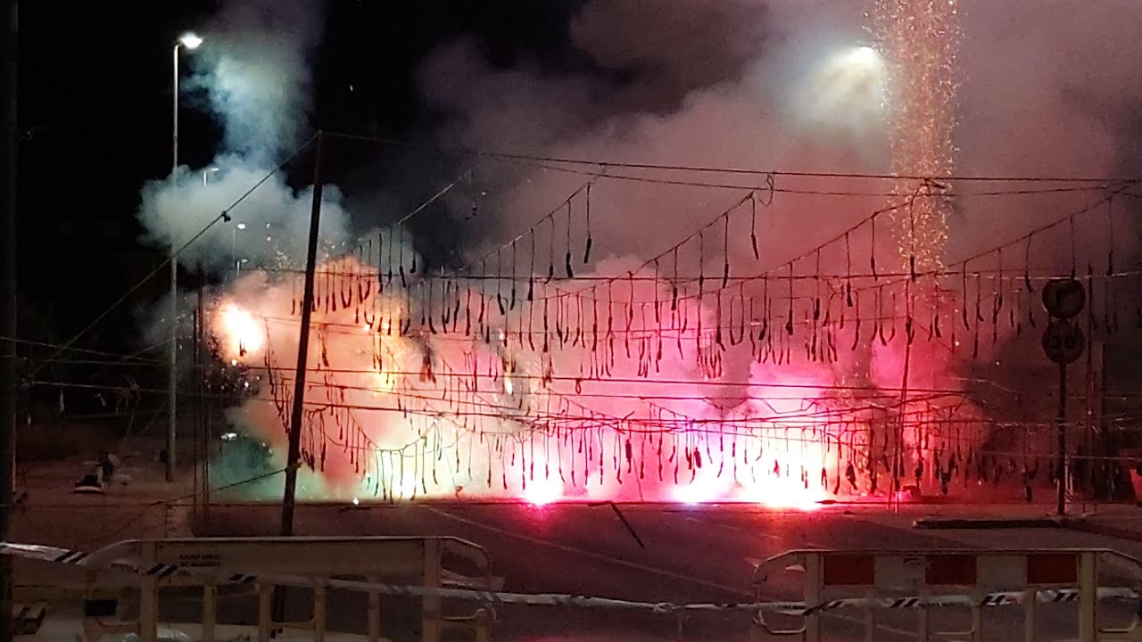 Mascleta Museros Fiestas Patronales 2025 Pirotecnia Hermanos Caballer