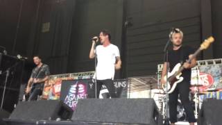 Young Guns performing "I Want Out" live at Warped Tour Atlanta