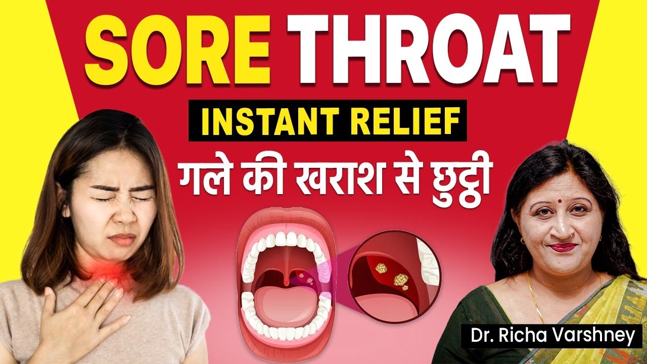 Acupressure Points For Throat Problems Sore Throat Treatment At Home