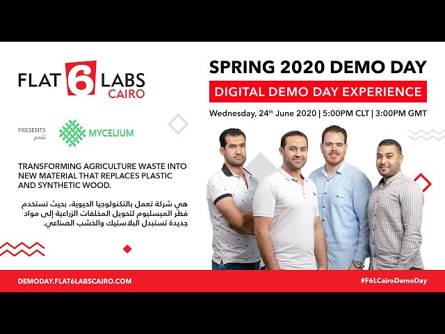 Mycelium | Flat6Labs Cairo Spring 2020 Cycle Demo Day