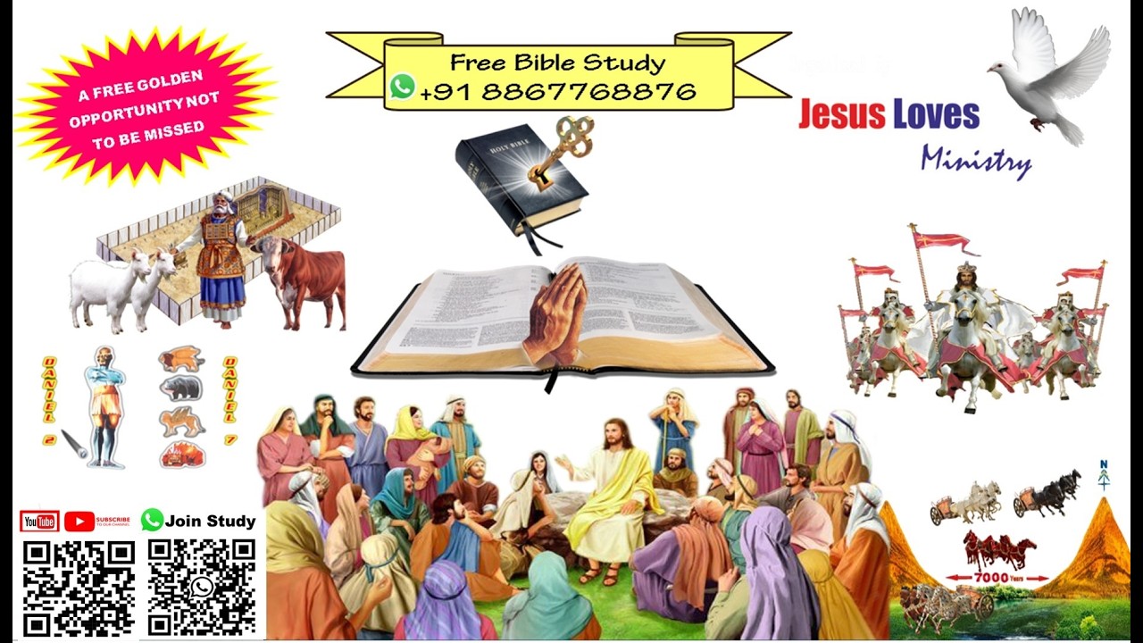 Dan 2 & 7 - Free Kan Bible Study -Br Raju -8867768876- Jesus Loves Ministry-22/2/26
