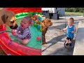 Funny Babies Laughing Hysterically at Dogs Compilation