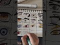 pain eye drawing