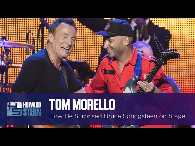 Tom Morello Surprised Bruce Springsteen During “The Ghost of Tom Joad” Performance