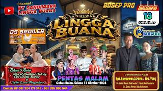 LIVE SANDIWARA LINGGA BUANA , Gabus Kulon, Selasa 13 Oktober 2026  PENTAS MALAM
